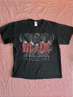2008 AC/DC Black Ice Shirt